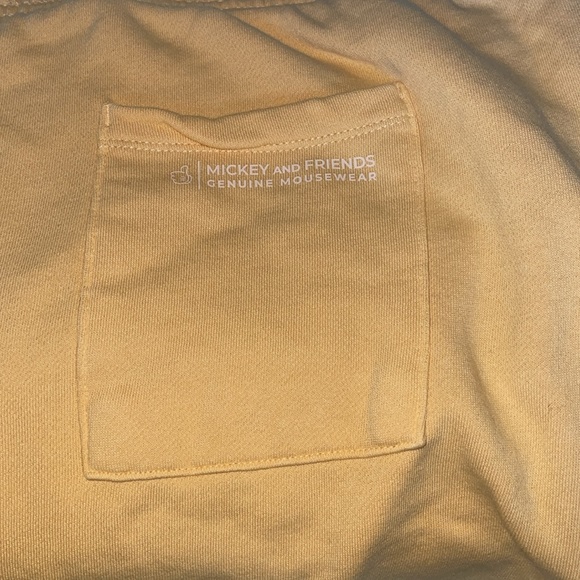 Mickey and Friends Genuine Mouseware yellow sweat pants Size 2x - Picture 3 of 5